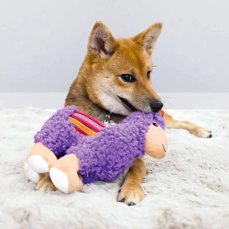 PELUCHE RÉSISTANTE KONG POUR CHIEN - LAMA