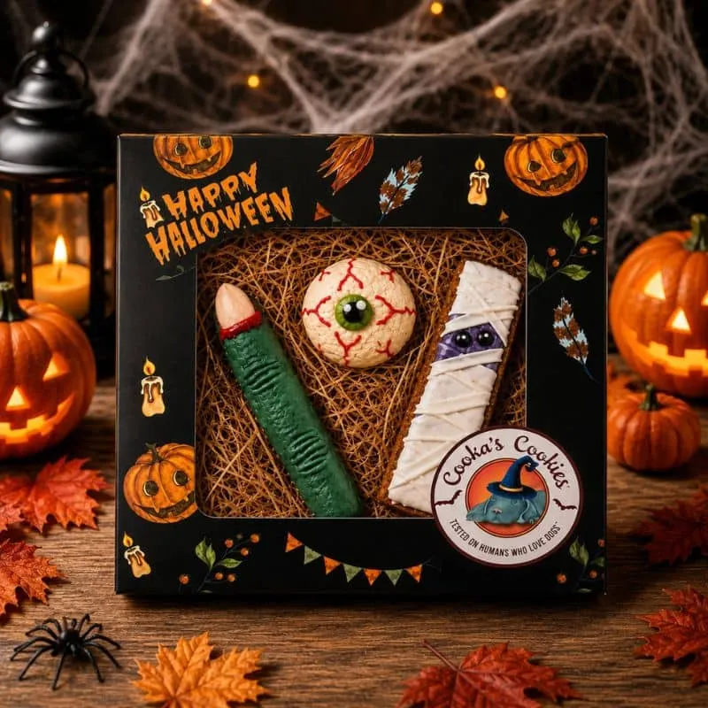 BISCUITS POUR CHIEN - HALLOWEEN SPOOKY BOX
