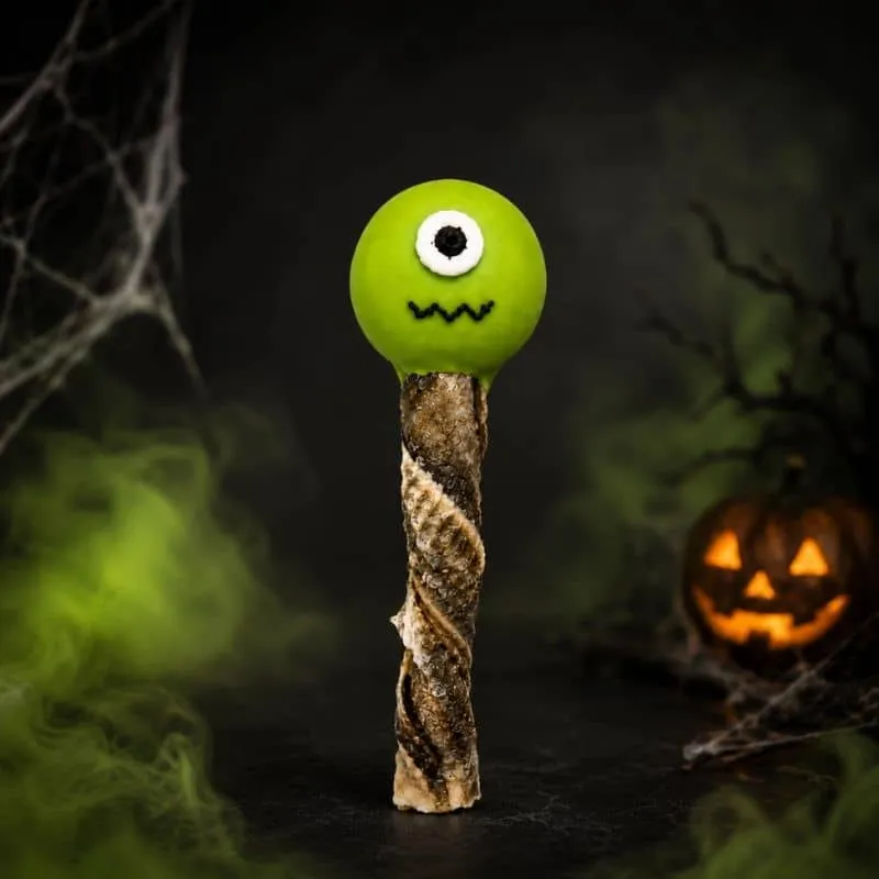 FRIANDISE HALLOWEEN POUR CHIEN "MONSTER POP" - PEAU DE MORUE ET DINDE 🧟
