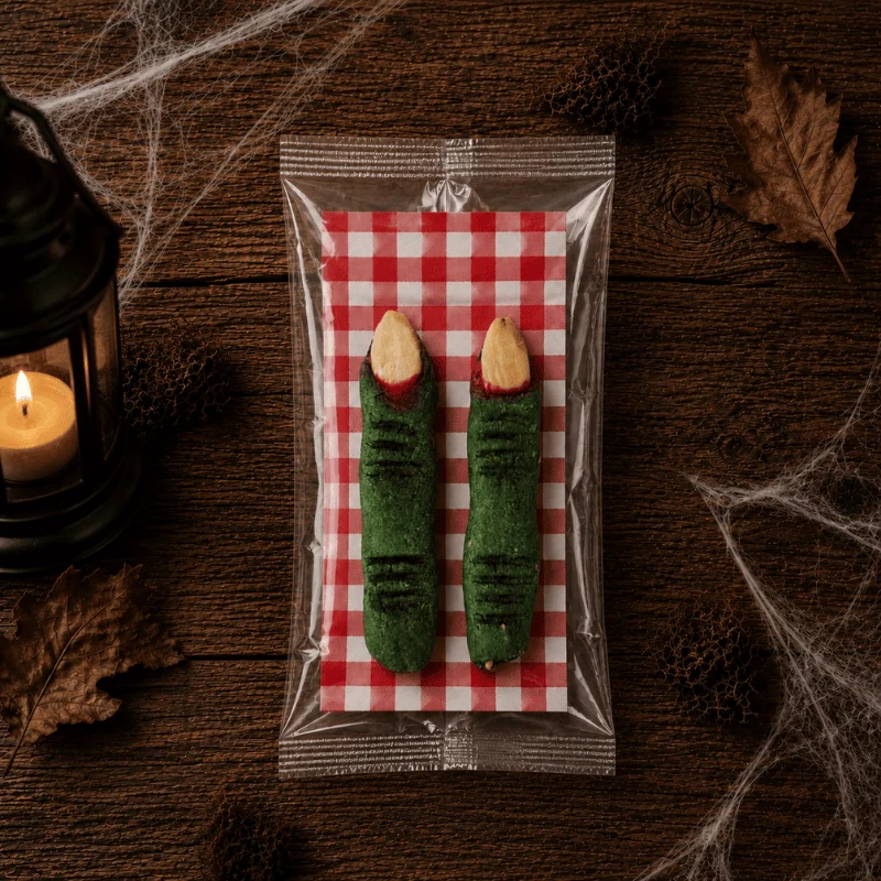 BISCUITS HALLOWEEN POUR CHIEN EN FORME DE DOIGTS DE SORCIÈRE 🧙‍♀️