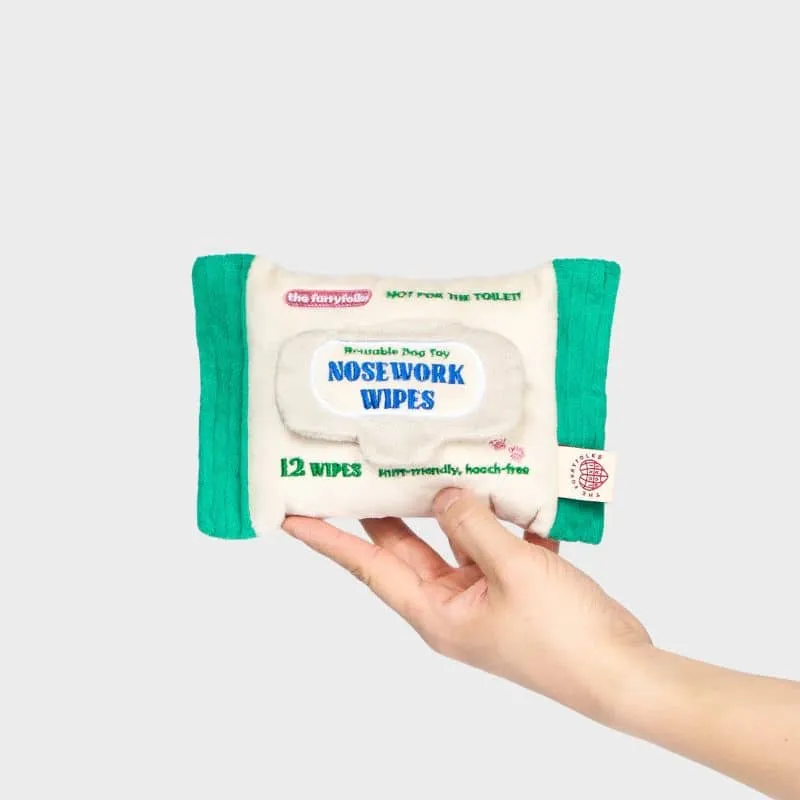 JEU D’OCCUPATION ET DE FOUILLE POUR CHIEN - LINGETTES