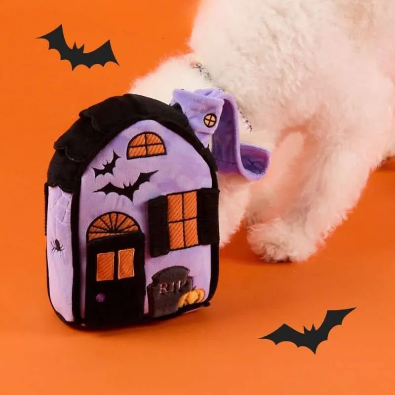 JEU D’OCCUPATION ET DE FOUILLE HALLOWEEN POUR CHIEN - MAISON HANTÉE