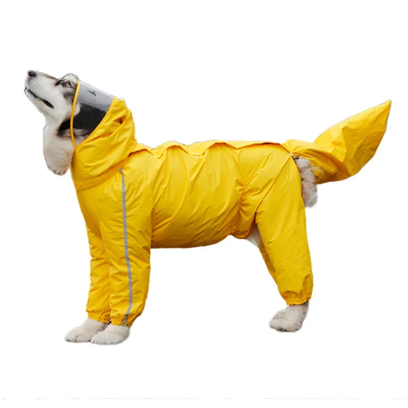 Manteau Imperméable Combinaison Visière Husky Samoyède 8XL-12XL