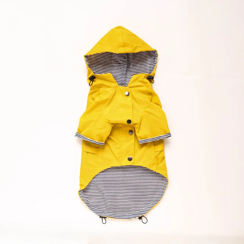 Manteau Imperméable Ciré Capuche Jaune Rose du S au 5XL