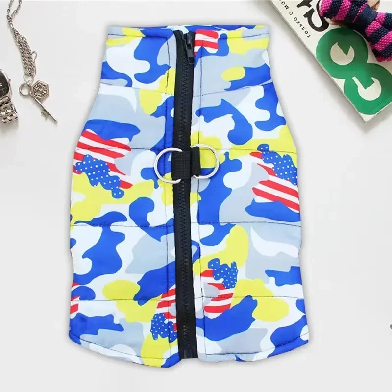 Manteau Camouflage Sans Manches pour Chien du L au 7XL
