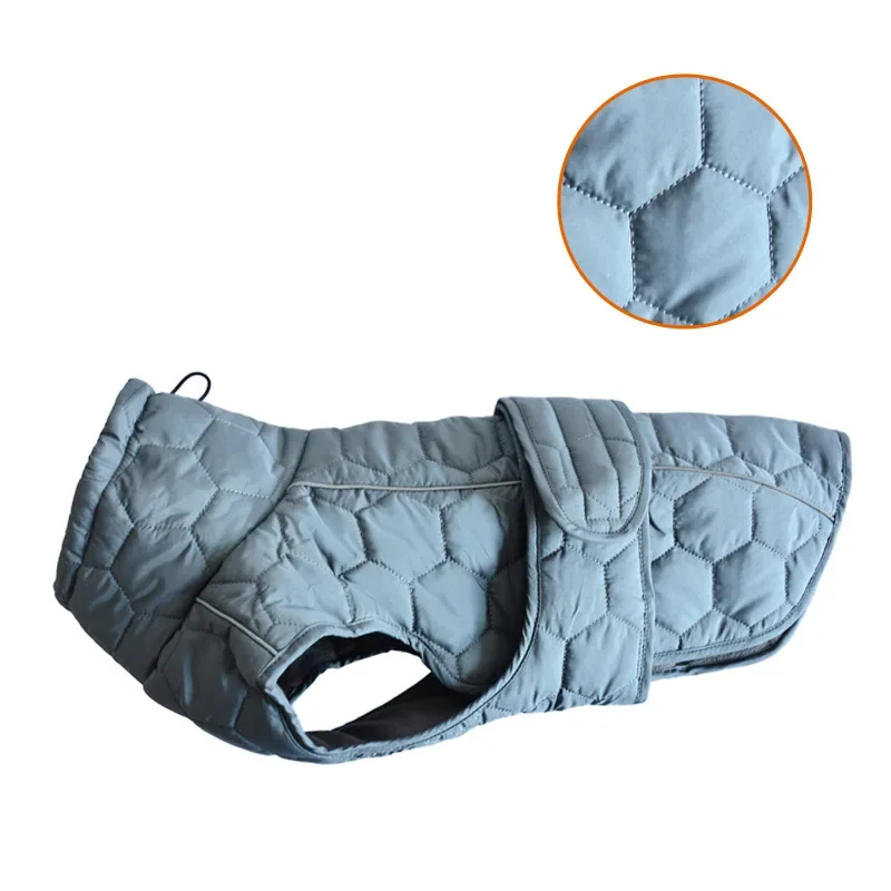 Manteau Hiver Weimaraner Grand Chien Doublure Polaire Réfléchissant