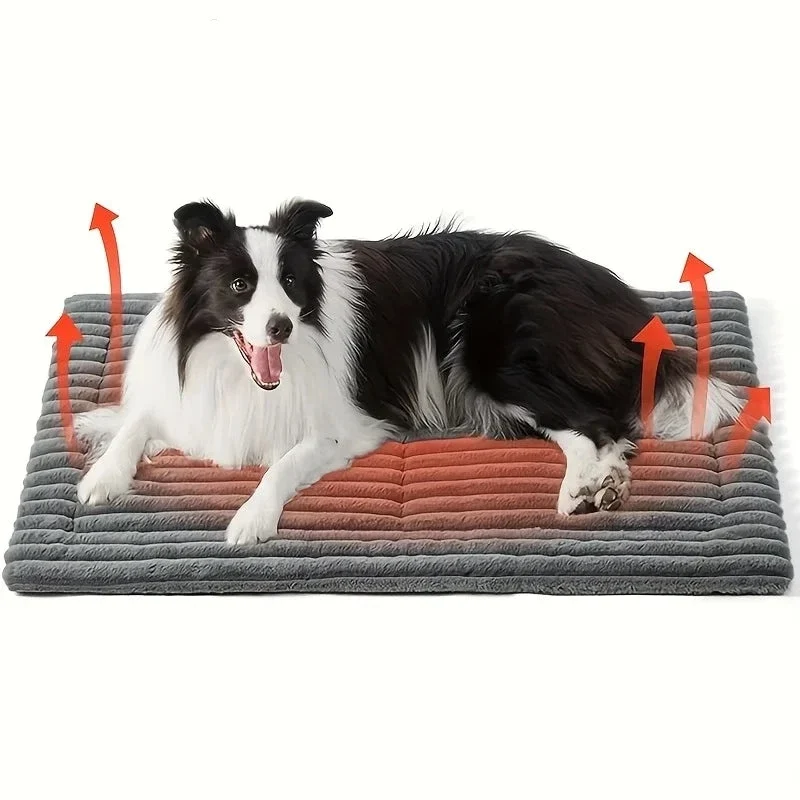 Matelas Rayé Antidérapant Toutes Saisons Grand Chien