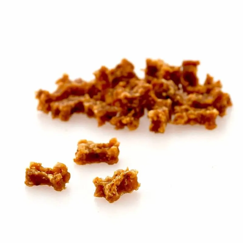 FRIANDISES D’ÉDUCATION POUR CHIEN EN FORME D’OS - POULET (100 g ou seau de 1 kg)
