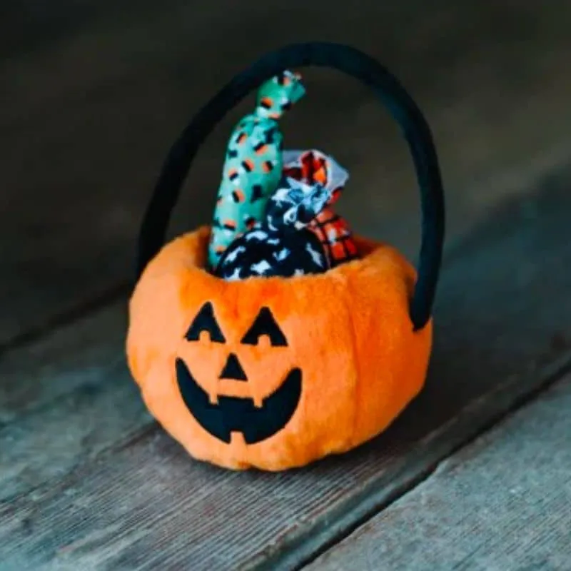 JOUET HALLOWEEN D’OCCUPATION INTERACTIF POUR CHIEN - CITROUILLE & BONBONS 🎃🍬