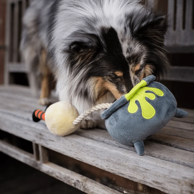 PELUCHE HALLOWEEN POUR CHIEN - CHAUDRON MAGIQUE