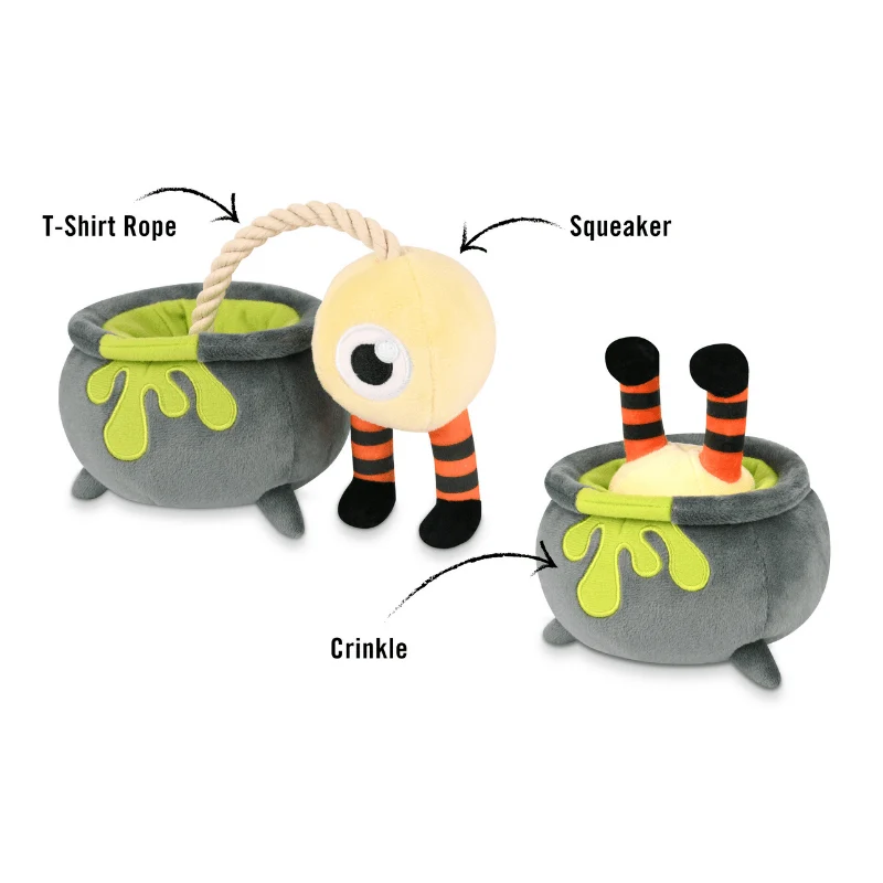 PELUCHE HALLOWEEN POUR CHIEN - CHAUDRON MAGIQUE