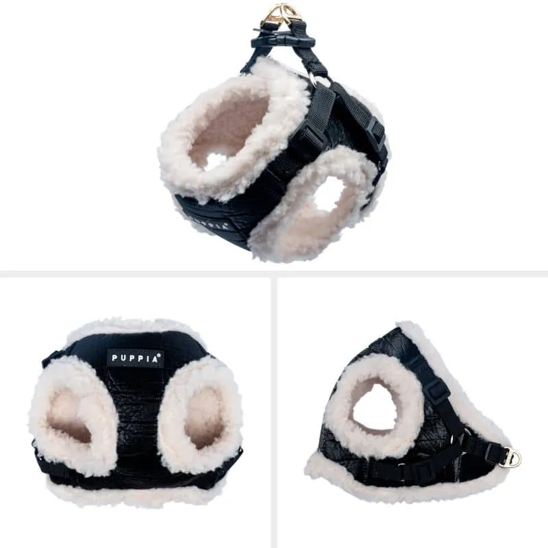 HARNAIS VESTE POUR CHIEN (ET CHAT) FOURRURE - SHERPA N&B "WINTERSTRIDE"