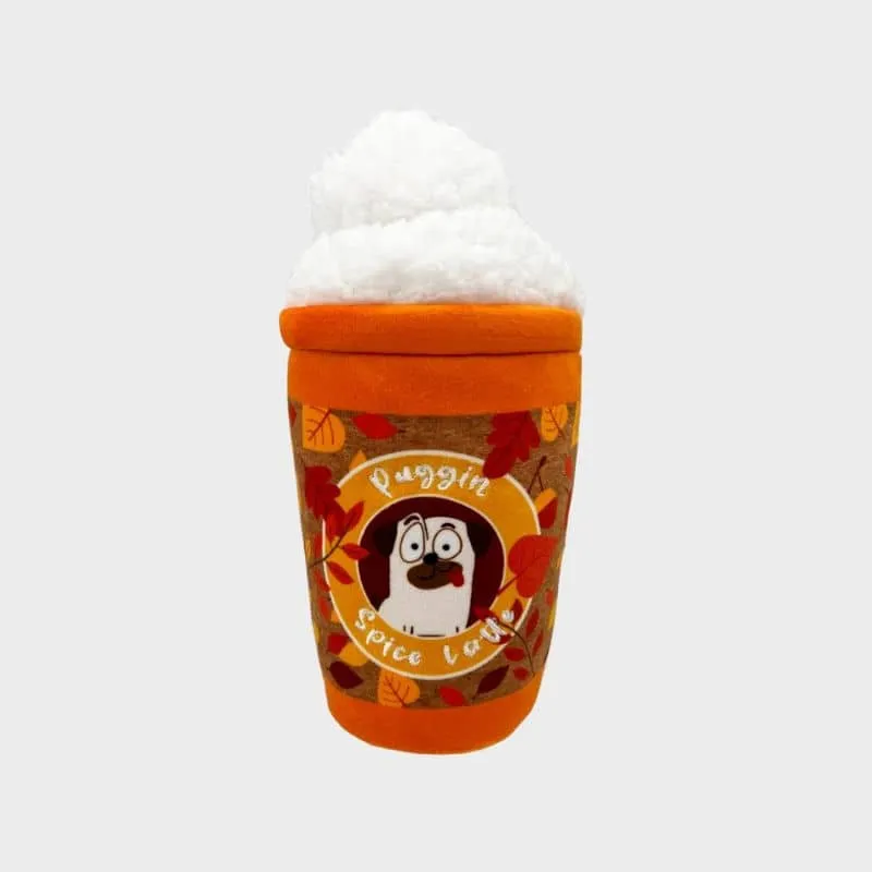 PELUCHE POUR CHIEN - PUGGIN SPICE LATTE