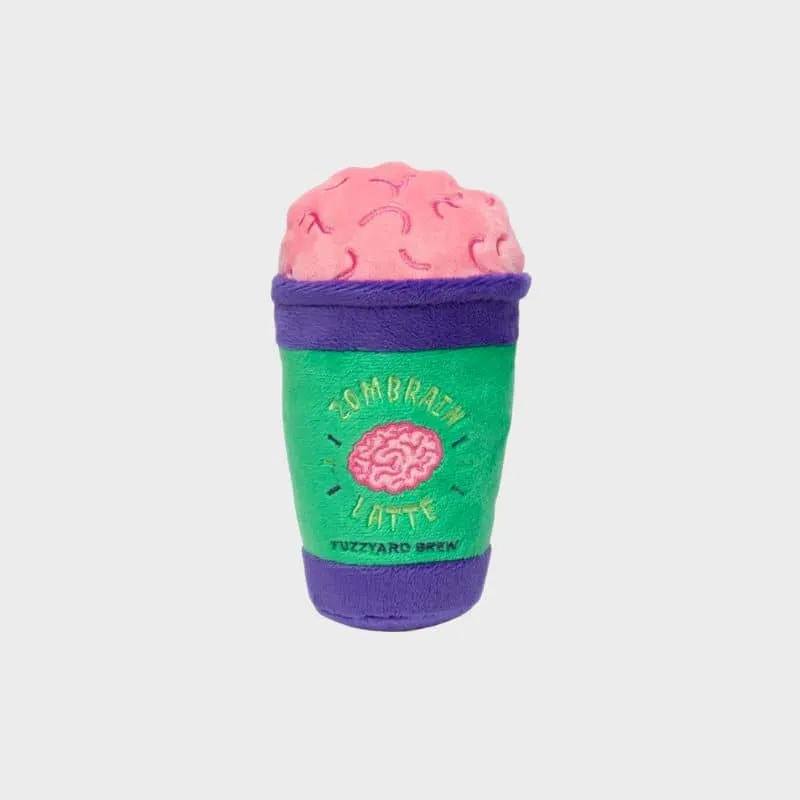 PELUCHE HALLOWEEN POUR CHIEN - ZOMBRAIN LATTE 🧟🧠
