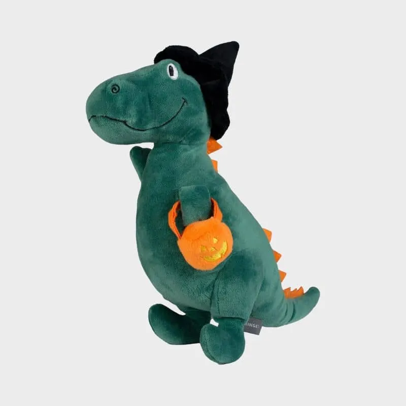 PELUCHE HALLOWEEN POUR CHIEN - DINOSAURE SORCIÈRE 🎃