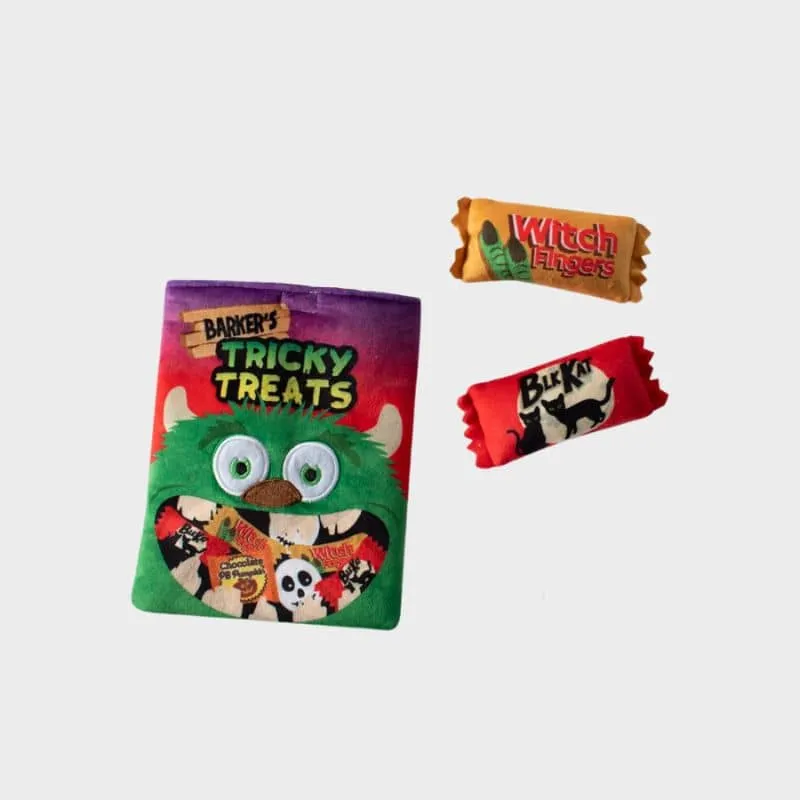 JOUET HALLOWEEN D’OCCUPATION INTERACTIF POUR CHIEN - TRICKY TREATS 🍬