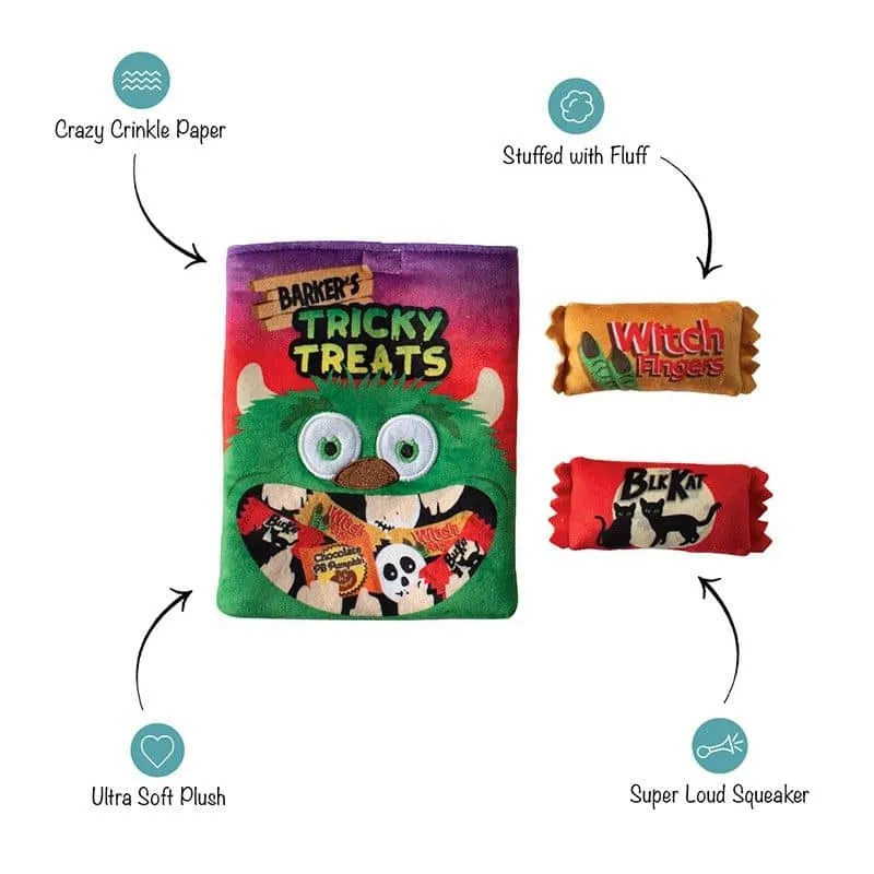 JOUET HALLOWEEN D’OCCUPATION INTERACTIF POUR CHIEN - TRICKY TREATS 🍬