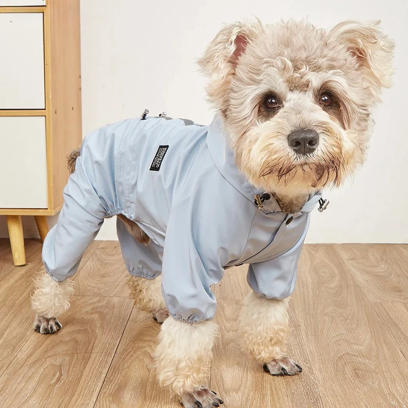 Imperméable Petit Chien Capuche Léger