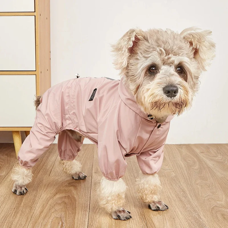 Imperméable Petit Chien Capuche Léger