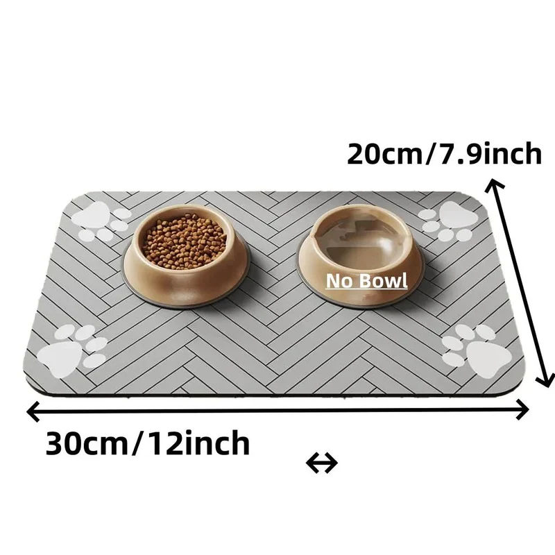 Tapis Gamelle Antidérapant Grand Modèle Chien