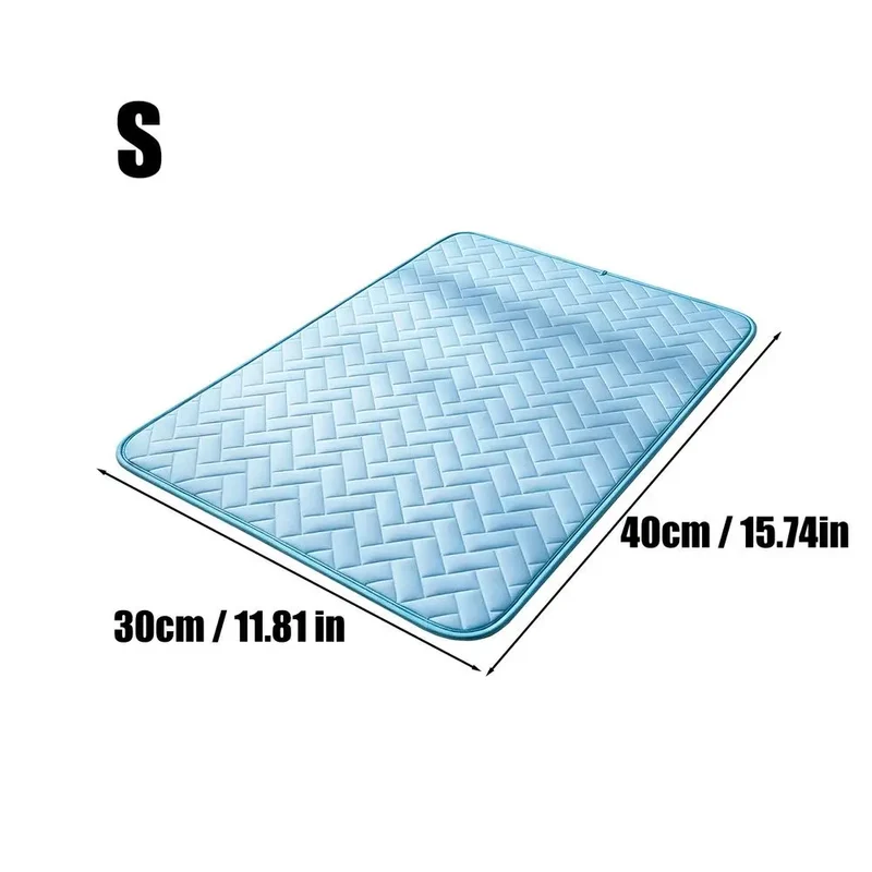 Tapis Rafraîchissant pour Chien Soie Glacée Cinq Tailles