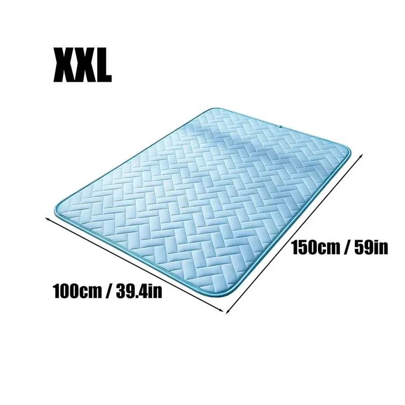 Tapis Rafraîchissant pour Chien Soie Glacée Cinq Tailles