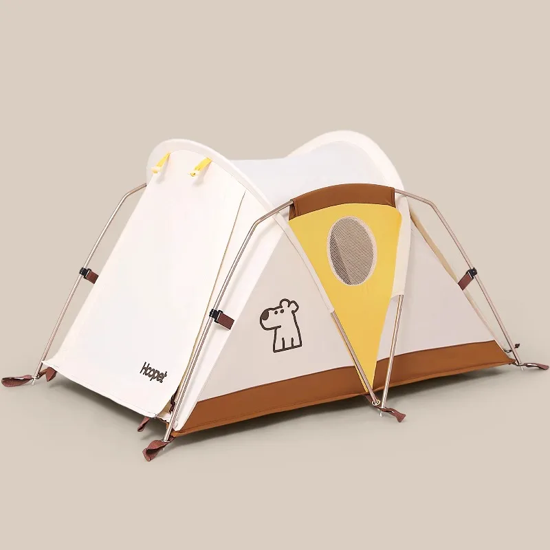 Tente pour Chien Camping Portable Niche Pliable 85 x 58 cm