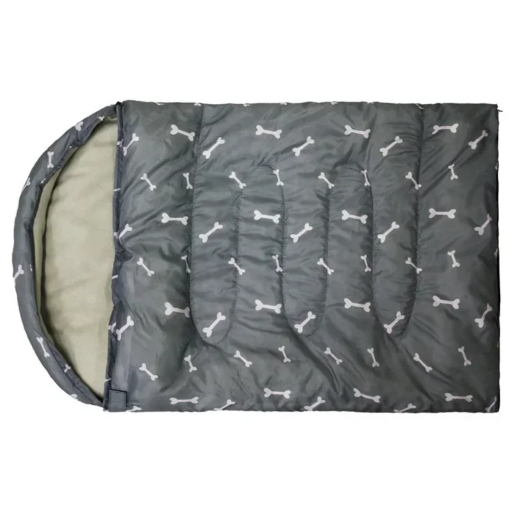 Sac de Couchage Chaud pour Chien Moyen Camping Bivouac
