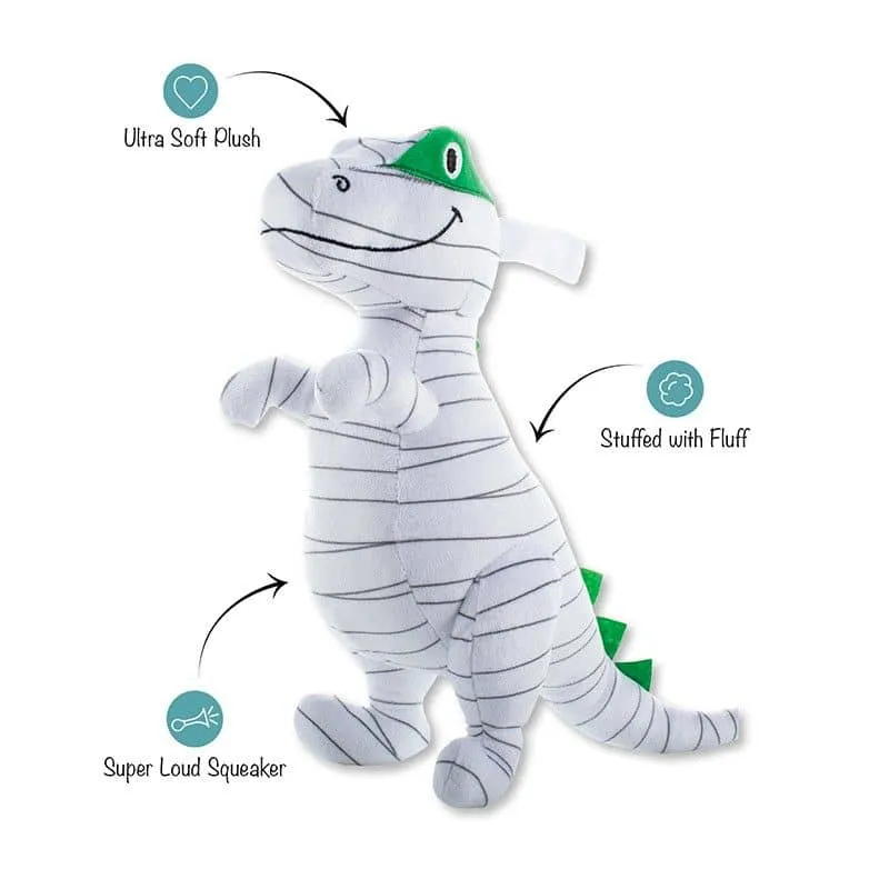 PELUCHE HALLOWEEN POUR CHIEN - DINOSAURE MOMIE