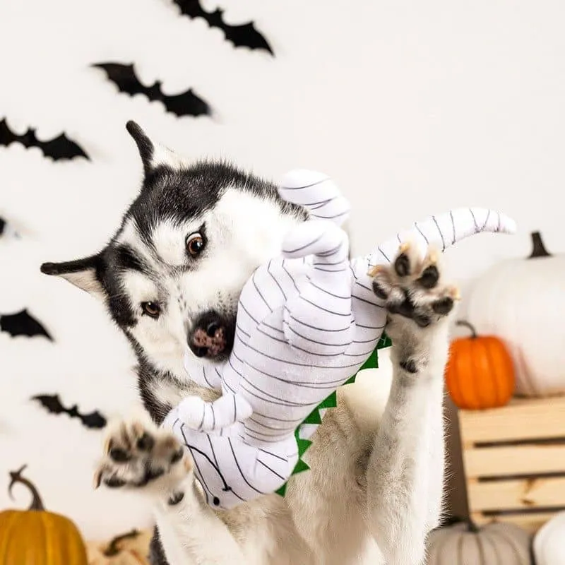 PELUCHE HALLOWEEN POUR CHIEN - DINOSAURE MOMIE