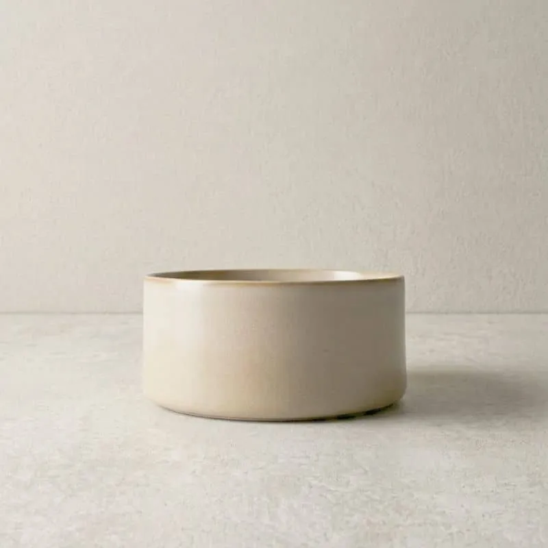 GAMELLE EN CÉRAMIQUE POUR CHIEN - BEIGE * DUNE