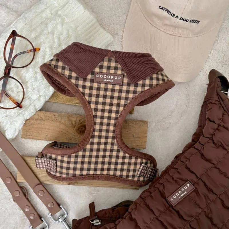 HARNAIS POUR CHIEN - CARREAUX "COTSWOLD CHECK"