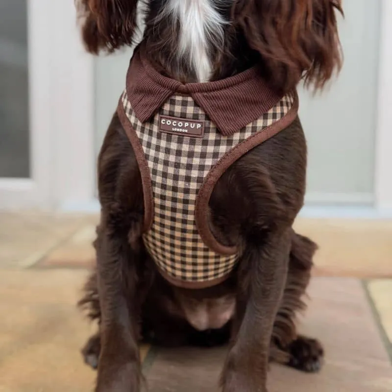 HARNAIS POUR CHIEN - CARREAUX "COTSWOLD CHECK"