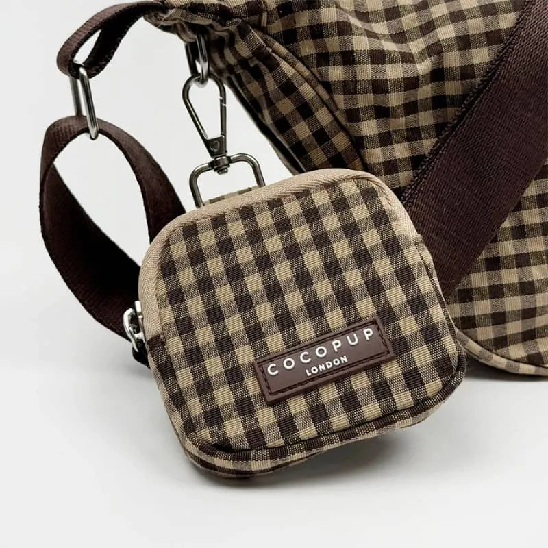 MINI SACOCHE SPÉCIALE BALADE - CARREAUX "COTSWOLD CHECK"