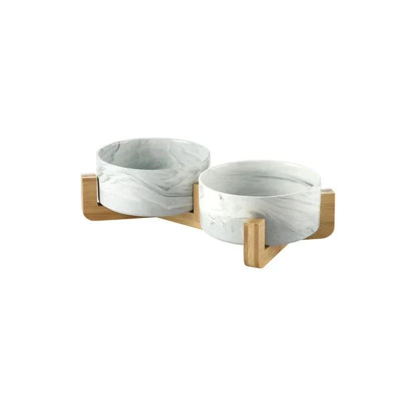 Gamelle Céramique Surélevée Design Gros Chien