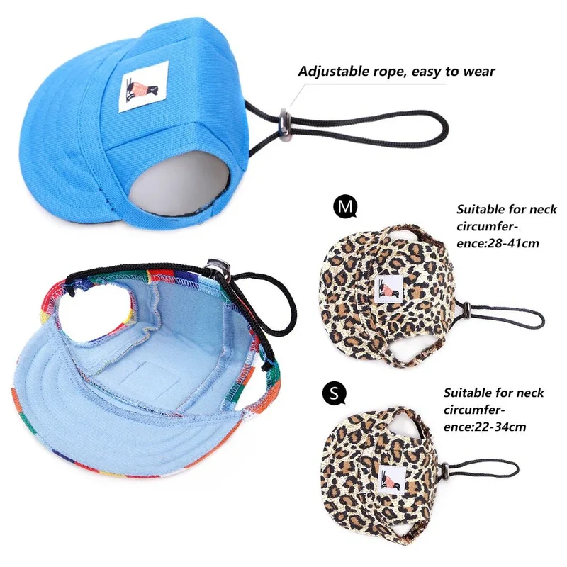 Casquette Anti-UV Visière Gros Chien
