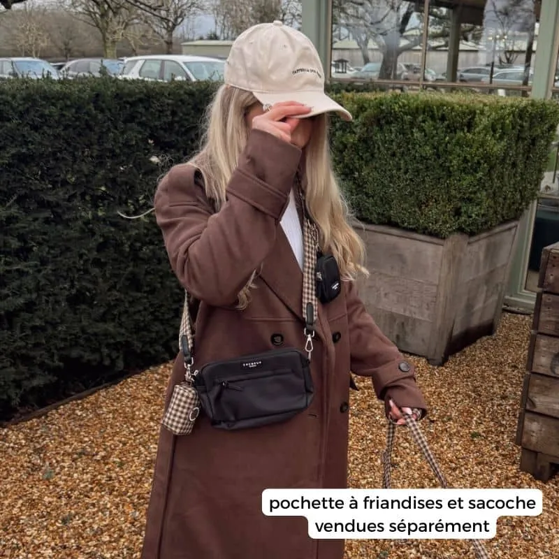 ANSE POUR SACOCHE - CARREAUX "COTSWOLD CHECK"
