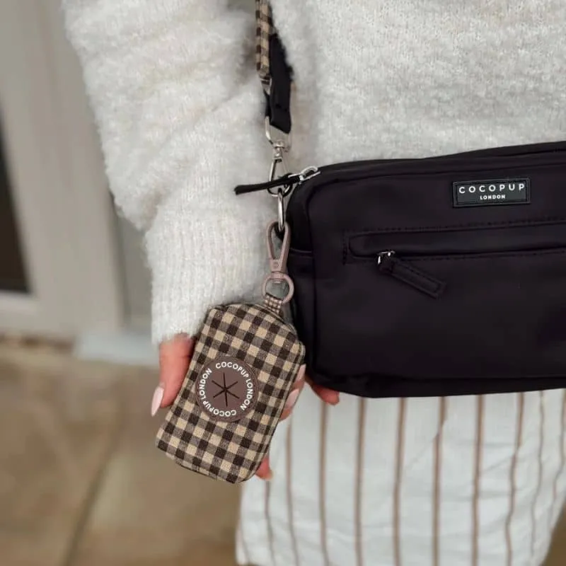 DISTRIBUTEUR DE SACS À DÉJECTION - CARREAUX "COTSWOLD CHECK"