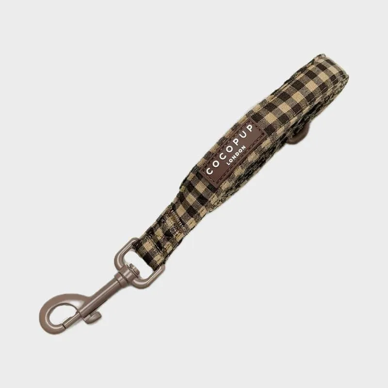 LAISSE POUR CHIEN TISSU - CARREAUX "COTSWOLD CHECK"