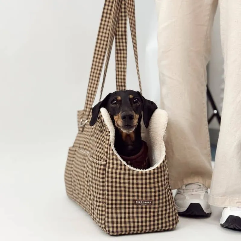 SAC DE TRANSPORT POUR CHIEN (< 8KG) - COTSWOLD CHECK