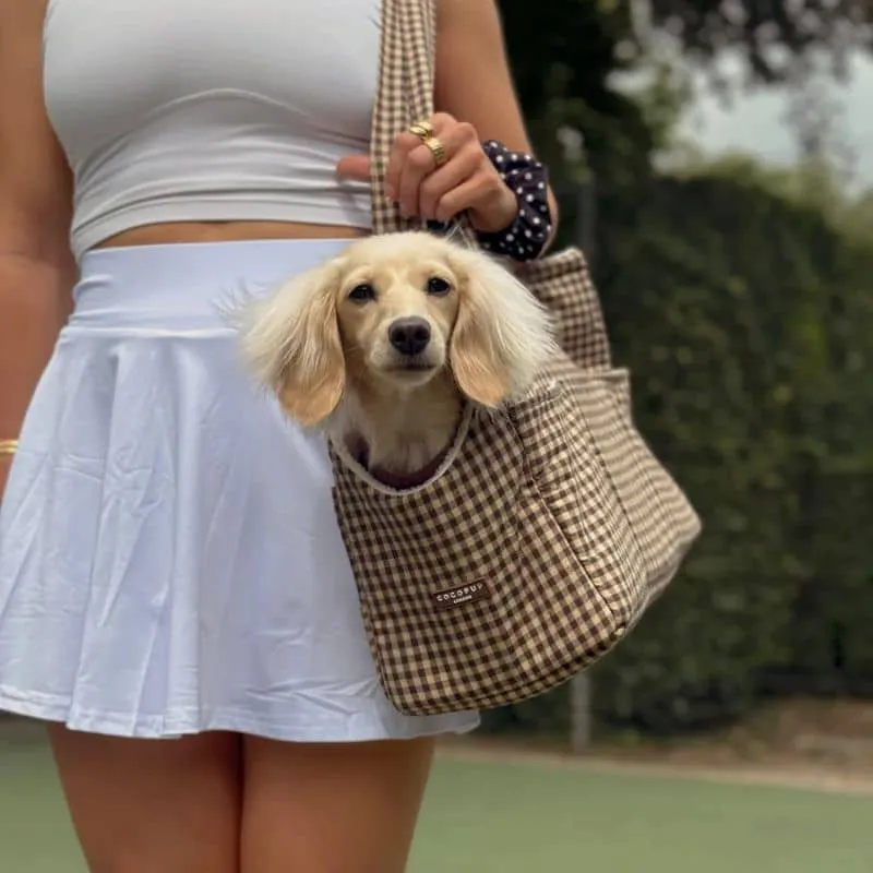 SAC DE TRANSPORT POUR CHIEN (< 8KG) - COTSWOLD CHECK