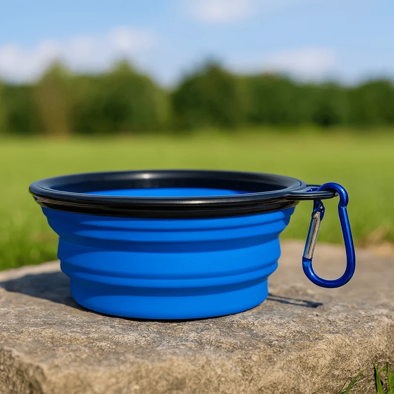 Gamelle Pliante Silicone Voyage Gros Chien