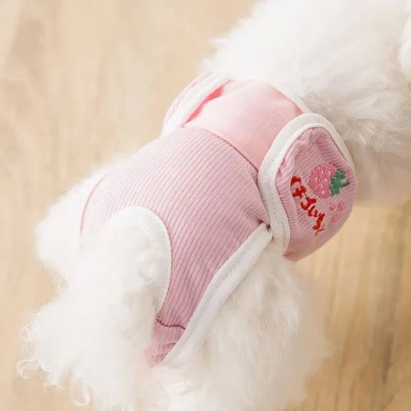 Culotte Hygiénique Lavable Chien Chaleurs