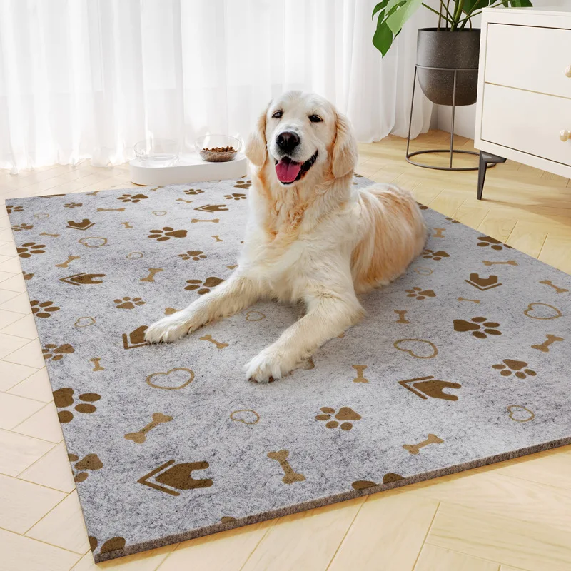 Tapis de Couchage pour Chien Antidérapant Étanche Toutes Saisons