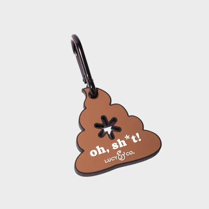 ACCROCHE SAC À DÉJECTION - POOP CLIP "OH, SH*IT" 💩