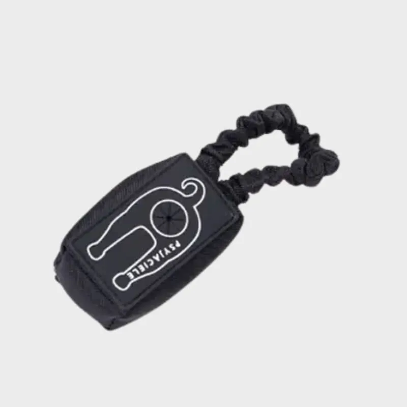 DISTRIBUTEUR DE SACS À DÉJECTION FAIT EN EUROPE 🇪🇺 - AVEC ÉLASTIQUE IDÉAL LAISSE ENROULEUR - NOIR