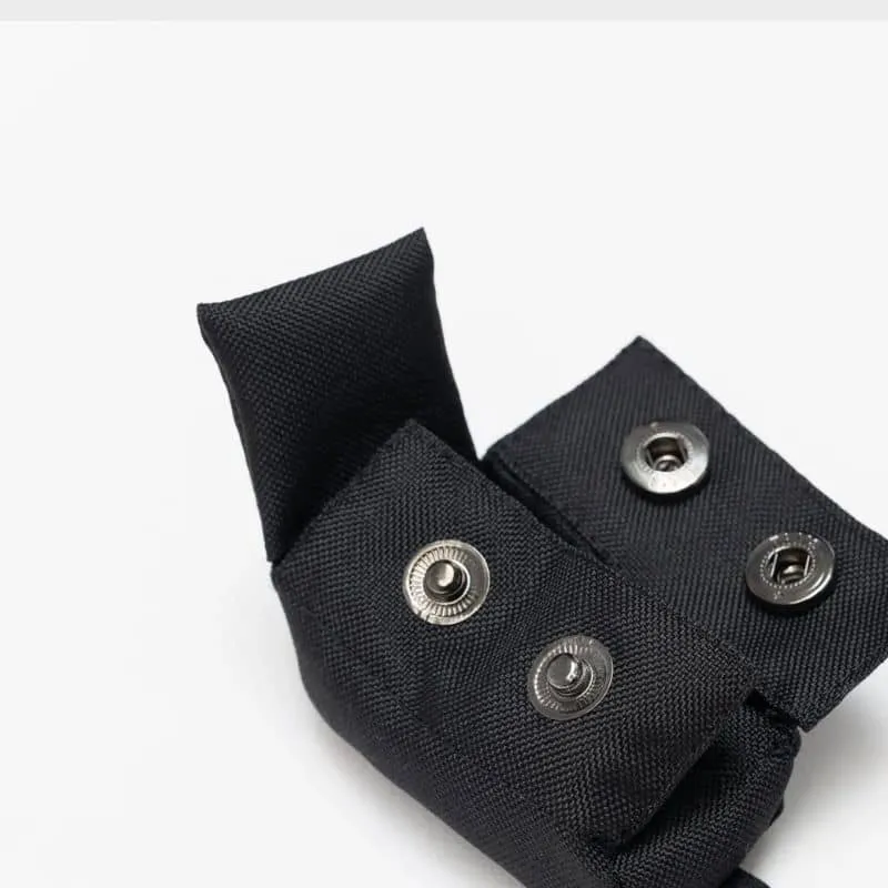 DISTRIBUTEUR DE SACS À DÉJECTION FAIT EN EUROPE 🇪🇺 - AVEC ÉLASTIQUE IDÉAL LAISSE ENROULEUR - NOIR