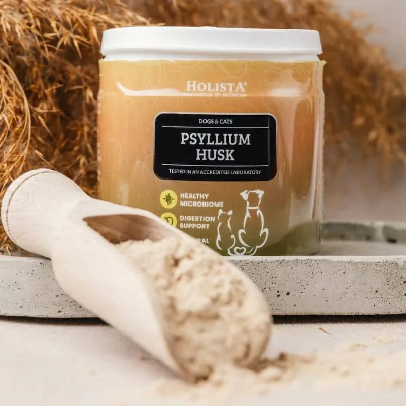 PSYLLIUM - COMPLÉMENT ALIMENTAIRE POUR SYSTÈME DIGESTIF POUR CHIEN ET CHAT