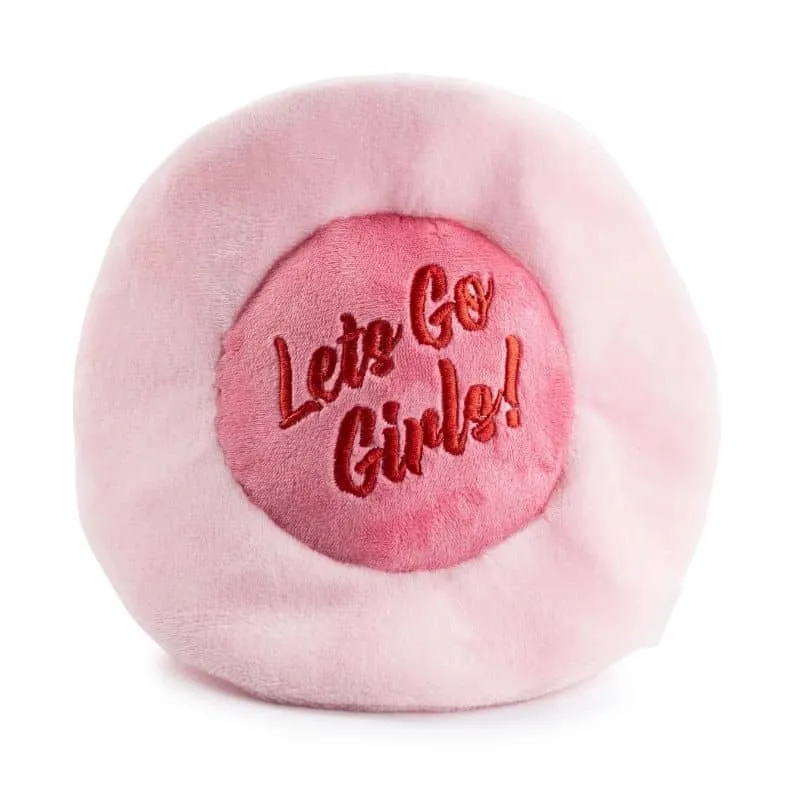 PELUCHE POUR CHIEN - CHAPEAU DE COWBOY ROSE