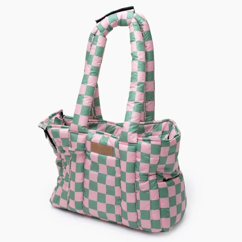 SAC DE TRANSPORT POUR CHIEN (< 6KG) - THE WORLD IS COLORFUL OU BEST WITH CREAM